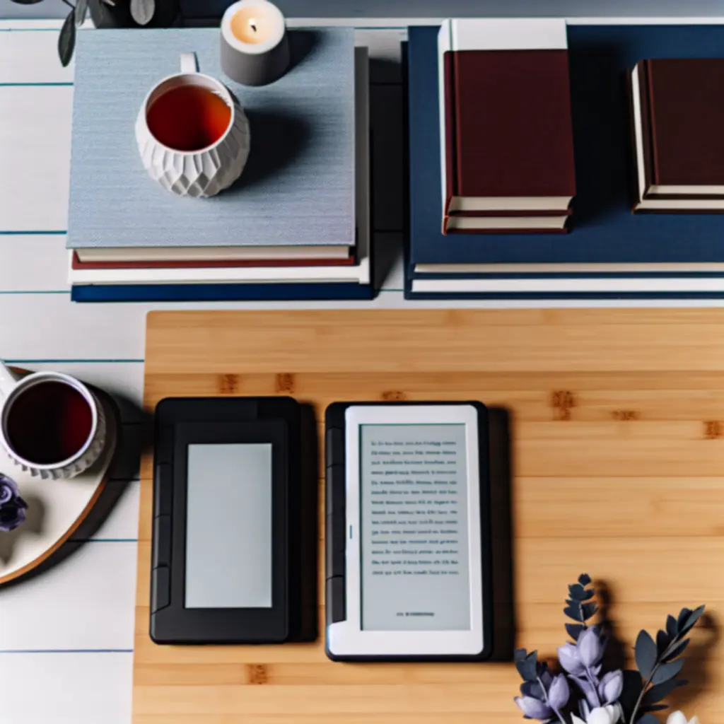 Sezonowa ekspozycja książek w księgarni BookHaven.